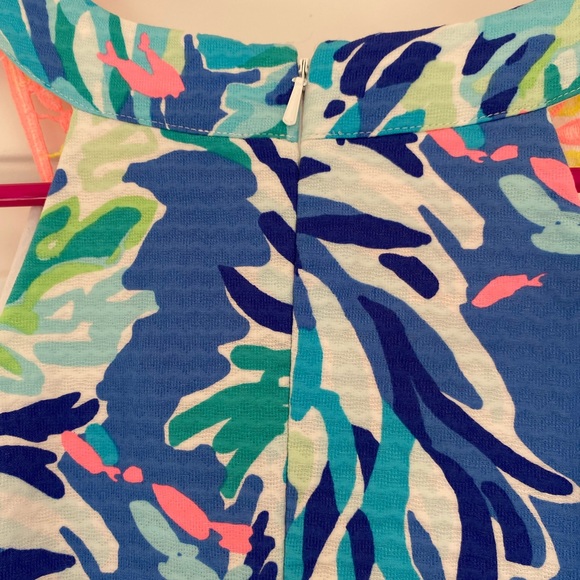 Lilly Pulitzer high neck shift - size 2 - Picture 2 of 9